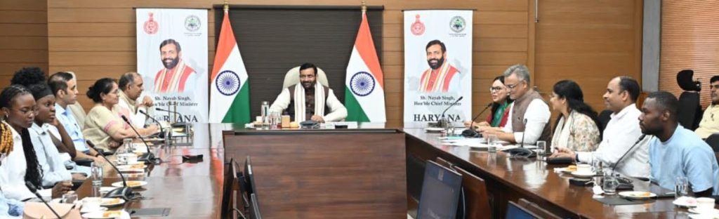 नई तकनीक और बदलती दुनिया के साथ कदम मिलाकर आगे बढ़ें युवा : नायब सिंह सैनी