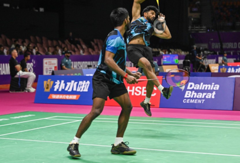 BWF વર્લ્ડ ચેમ્પિયનશિપ: અર્જુન/અમસાકારુનન જોડીનું અભિયાન સમાપ્ત, દક્ષિણ કોરિયાથી જીત… बीडब्ल्यूएफ वर्ल्ड चैंपियनशिप: अर्जुन/अमसाकरुणन की जोड़ी का अभियान समाप्त, साउथ कोरिया से...