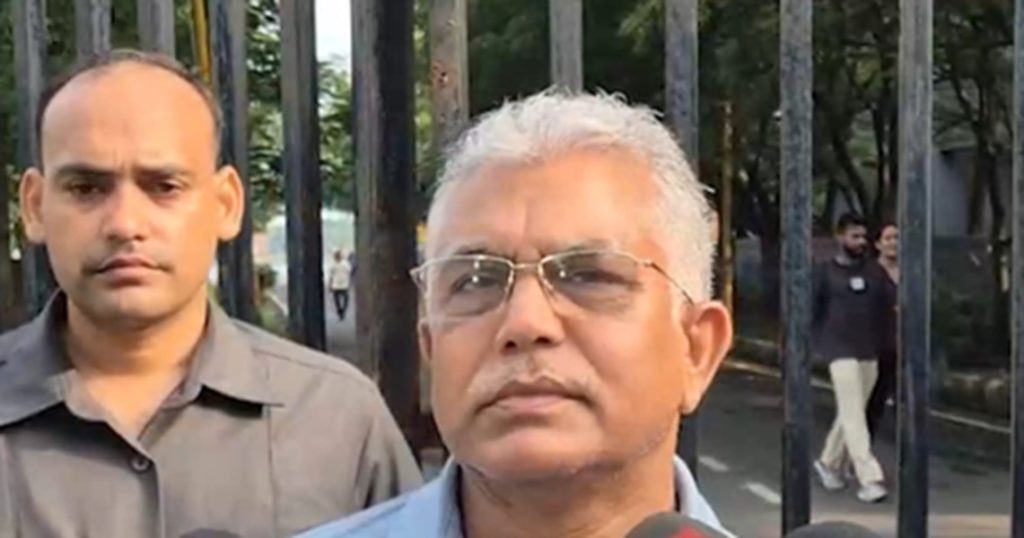 देशहित में होने वाले कामों से कांग्रेस को समस्या, दिलीप घोष ने साधा राहुल गांधी पर निशाना