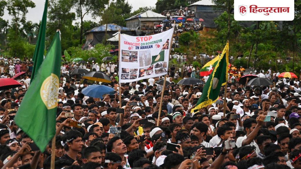 'हमें घर जाना है...' बांग्लादेश में रोहिंग्याओं की बड़ी रैली, रखाइन वापस...