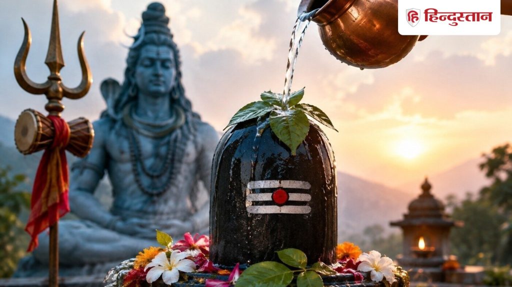 સાવન શિવરાત્રીઃ સાવન શિવરાત્રિ પર પાણીમાં શું મિક્સ કરીને ચઢાવવું જોઈએ? 12 રાશિઓ કરે છે આ… Sawan Shivratri: सावन शिवरात्रि को जल में क्या मिलाकर चढ़ाना चाहिए? 12 राशियां करें ये...