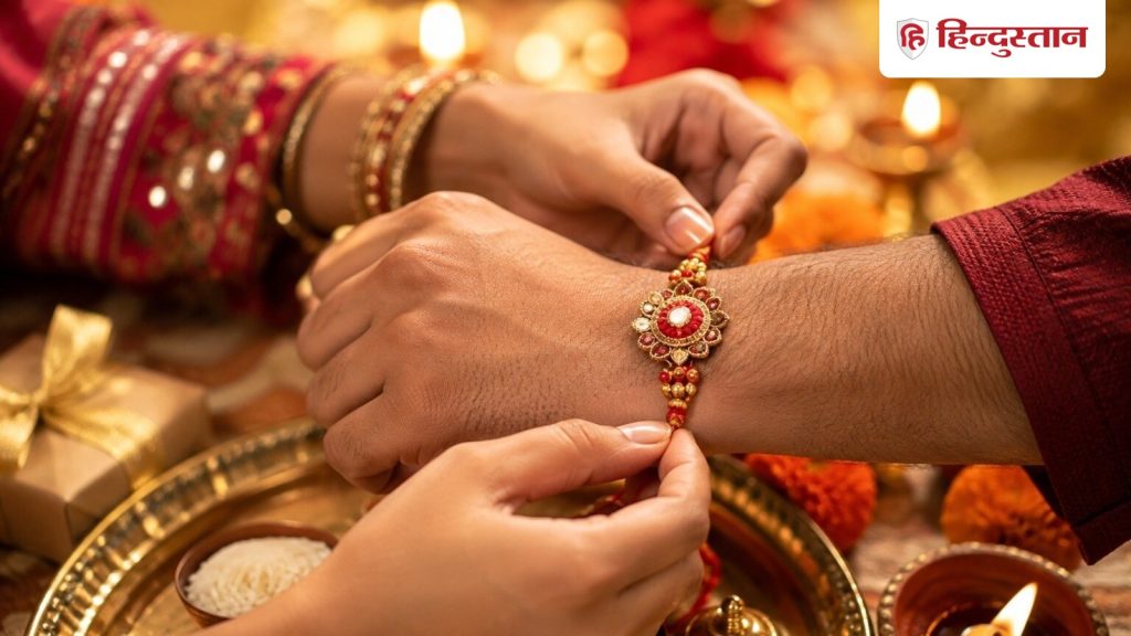 રક્ષાબંધન પર રાખડી ક્યારે બાંધવી? 28મી ઓગસ્ટે ભદ્રા, રાહુકાલ અને ચંદ્રગ્રહણની વચ્ચે… रक्षाबंधन पर राखी कब बांधें? 28 अगस्त को भद्रा, राहुकाल और चंद्र ग्रहण के बीच...