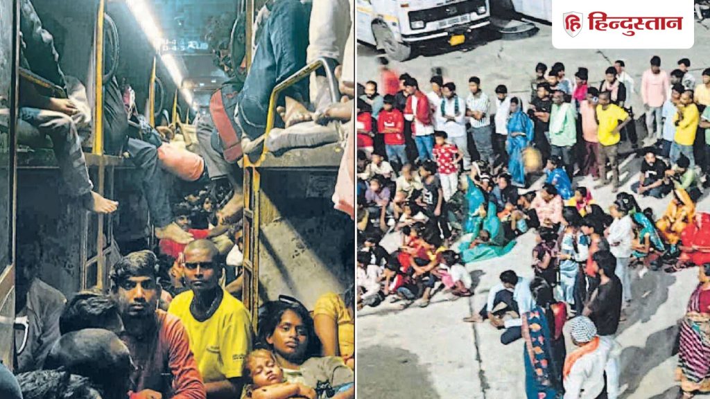 ट्रेन को टक्कर! 30 सीटर बस से इतने यात्री निकले गिनती में लग गए 4 घंटे, यूपी से...