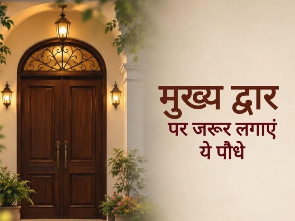 Vastu Tips: घर के मुख्य द्वार पर कौन से पौधे लगाने...