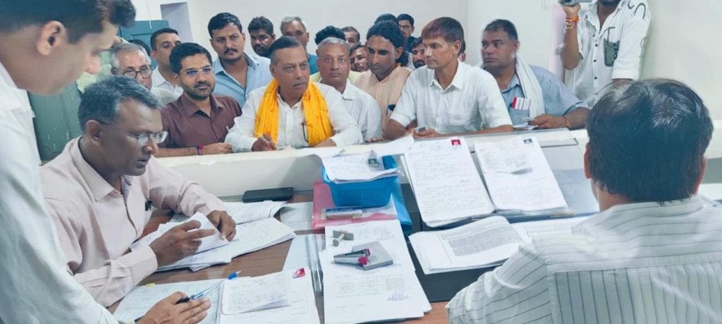 नगर परिषद बहरोड़ में नाम निर्देशन के अंतिम दिन उमड़ी जबरदस्त भीड़, 237 नाम निर्देशन पत्र प्राप्त