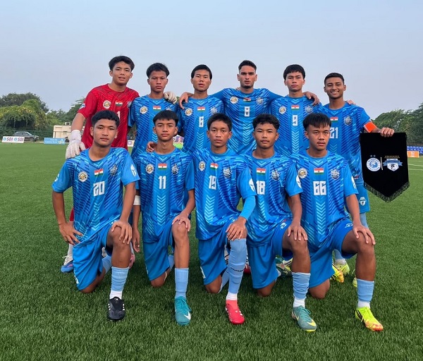સુબ્રોતો કપ U-17: મિનર્વા પબ્લિક સ્કૂલે ગુજરાતને 4-0થી હરાવ્યું, સતત ચોથી મેચમાં ટાઇટલ જાળવી રાખ્યું… सुब्रतो कप यू-17 : मिनर्वा पब्लिक स्कूल ने गुजरात को 4-0 से रौंदा, लगातार चौथे मैच में बरकरार रखा...