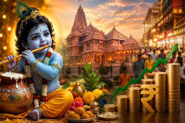 શ્રી કૃષ્ણ જન્માષ્ટમી પર દેશભરમાં રૂ. 40 હજાર કરોડથી વધુના બિઝનેસની અપેક્ષા છે श्रीकृष्ण जन्माष्टमी पर देशभर में 40 हजार करोड़ रुपए से ज्यादा व्यापार होने की उम्मीद
