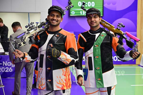 એશિયન ગેમ્સઃ એક જ દિવસે જીત્યા 2 સિલ્વર, હવે રૂદ્રાક્ષની નજર 50 મીટર રાઈફલ 3 પોઝિશન ઈવેન્ટ પર एशियन गेम्स: एक ही दिन जीते 2 सिल्वर, अब 50 मीटर राइफल 3 पोजिशन इवेंट पर रुद्राक्ष की निगाहें