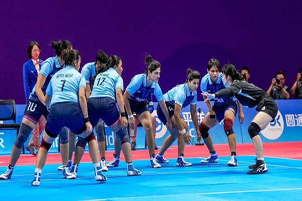 એશિયન ગેમ્સ 2026: ભારતીય મહિલા કબડ્ડી ટીમનું શાનદાર પ્રદર્શન ચાલુ, ઈરાનને 37-23થી હરાવ્યું एशियन गेम्स 2026: भारतीय महिला कबड्डी टीम का शानदार प्रदर्शन जारी, ईरान को 37-23 से हराया