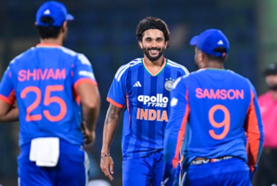 બીજી T20: નીતિશ-અર્શદીપે મળીને અડધી અફઘાન ટીમનો સામનો કર્યો, ભારતે 160 રનનો લક્ષ્યાંક આપ્યો. दूसरा टी20: नीतीश-अर्शदीप ने मिलकर निबटाई आधी अफगान टीम, भारत को 160 रन का टारगेट