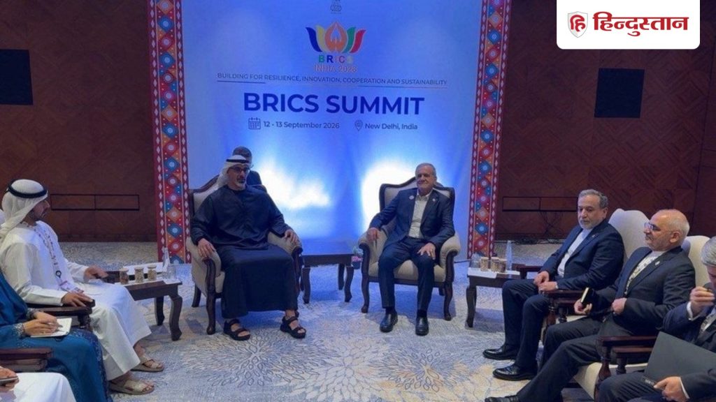 BRICS સમિટઃ પશ્ચિમ એશિયામાં શાંતિનો માર્ગ ભારતથી આવશે? UAE અને ઈરાનના નેતાઓ… BRICS Summit: भारत से निकलेगा पश्चिम एशिया में शांति का रास्ता? यूएई और ईरान के नेता...