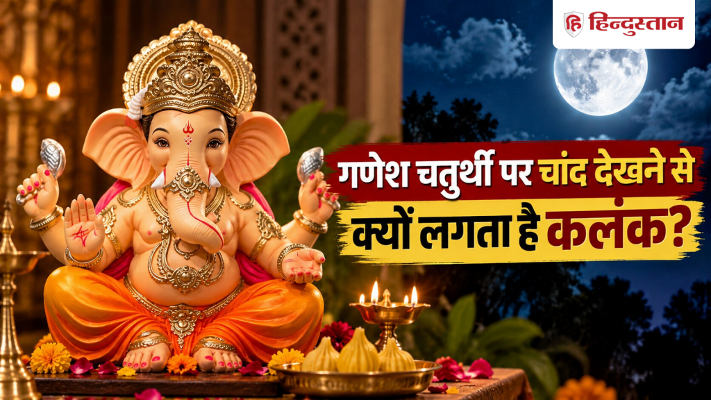 ગણેશ ચતુર્થી પર ચંદ્ર કેમ ન જોવા જોઈએ? જાણો કલંક ચતુર્થીનું ધાર્મિક મહત્વ… गणेश चतुर्थी पर क्यों नहीं देखना चाहिए चांद? जानें कलंक चतुर्थी की धार्मिक...