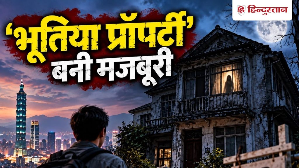 શા માટે લોકો અડધા ભાવે ‘ભૂતિયા ઘર’ ખરીદી રહ્યા છે? આત્માઓ માટે ખોરાક રાખે છે आधी कीमत में 'भूतों का घर' क्यों खरीद रहे लोग? आत्माओं को लिए रखते हैं भोजन