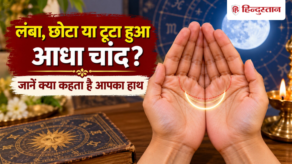 हस्तरेखा शास्त्र: हथेली मिलाने पर बनता है कटा फटा चांद, प्लानिंग पर पड़ता...