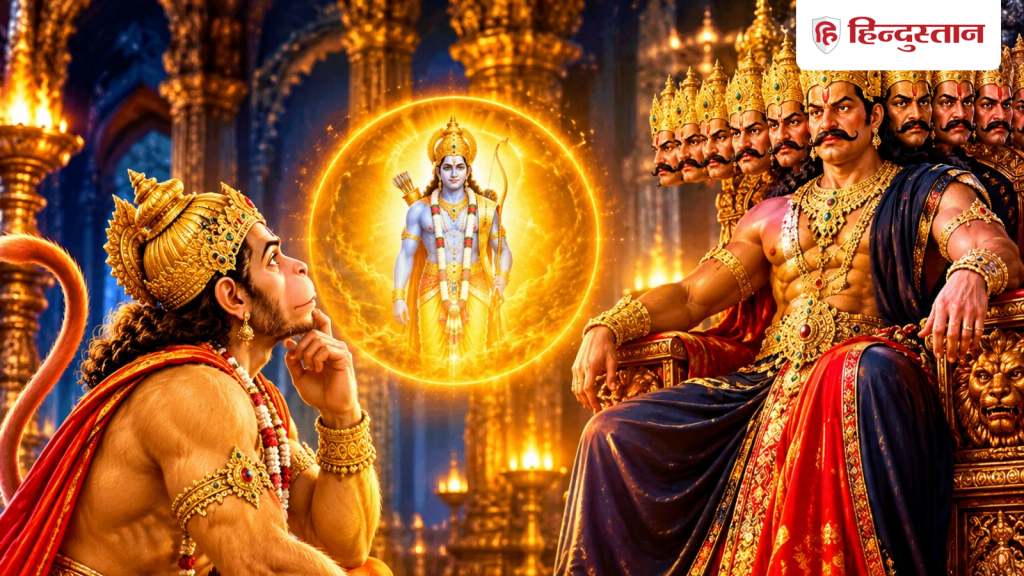 રાવણના દરબારમાં પહોંચતા જ હનુમાનજી કેમ નવાઈ પામ્યા? રસપ્રદ વાંચો… रावण के दरबार में पहुंचते ही क्यों हैरान रह गए थे हनुमान जी? पढ़ें रोचक...