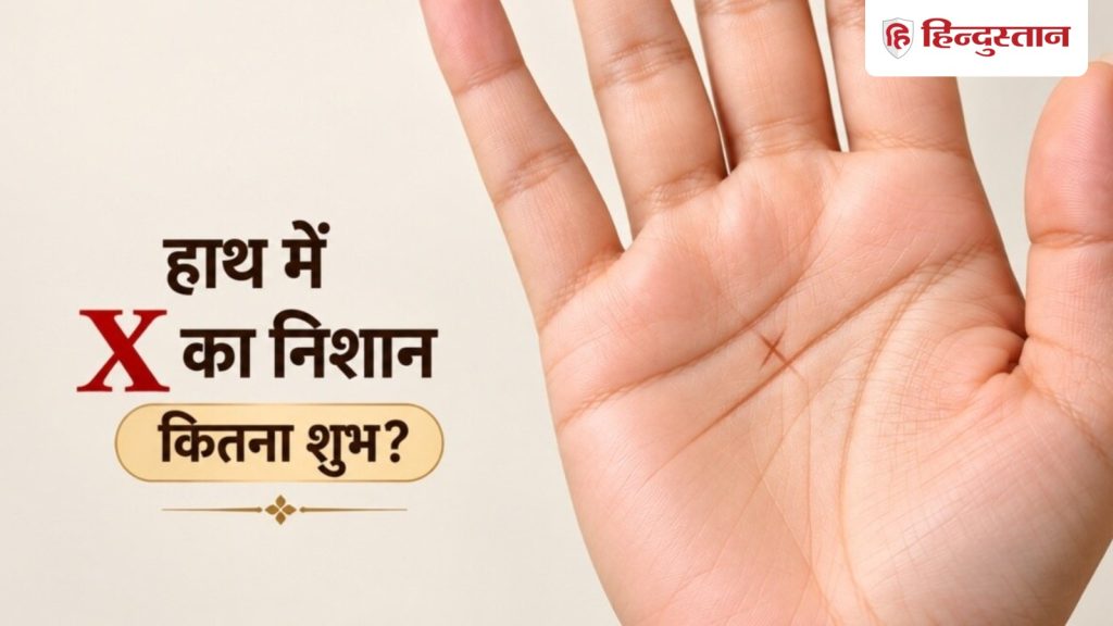 हस्तरेखा शास्त्र: हाथ में X का निशान हो तो क्या होता है? जानें सही मतलब