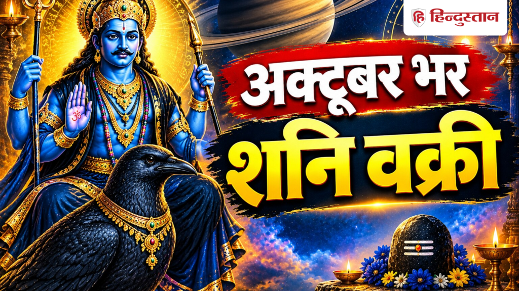 સમગ્ર ઓક્ટોબર દરમિયાન શનિ રહેશે વક્રી, 3 રાશિઓ માટે 31 દિવસ ટેન્શનથી ભરેલા રહેશે, રાહત… अक्टूबर भर शनि वक्री रहेंगे, 3 राशियों के लिए टेंशन भरे रहेंगे 31 दिन, राहत...